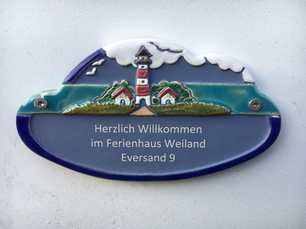 Ferienhaus Strandrauber Dorum Neufeld Extérieur photo